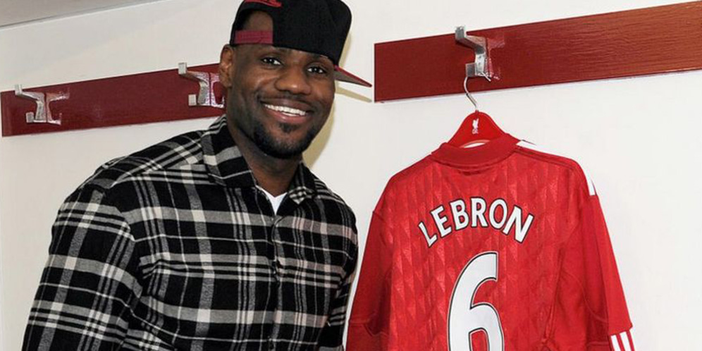 Tahu Nggak, LeBron James Punya Saham di Liverpool